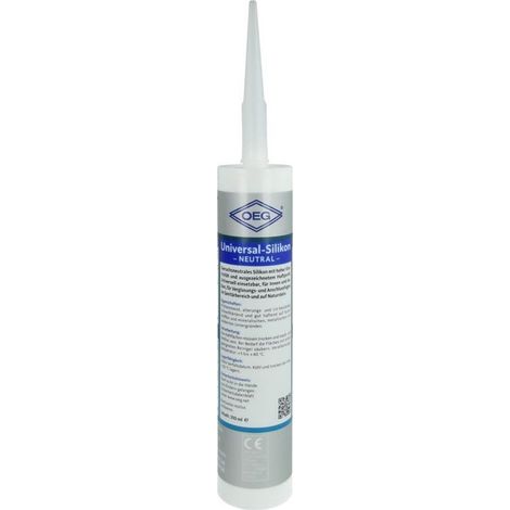 Cartouche silicone inodore transparent