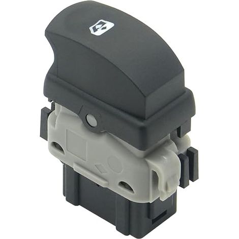 Botones del interruptor de la ventanilla eléctrica (delantero derecho) para Clio 3 Twingo 2, botones de control de ventanilla 8200214936, lado del pasajero (1/5)