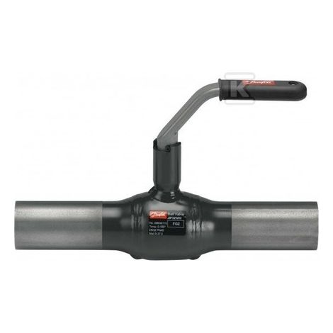 Robinet à boisseau sphérique JIP DN40 - Type à fente - Acier de haute qualité - Haute efficacité énergétique - Longue durée de vie (1/5)