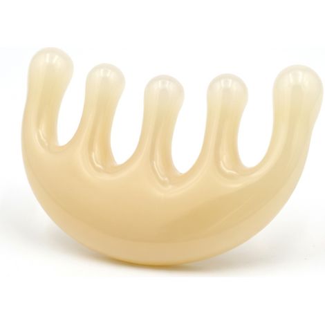 Pettine massaggiante multifunzione beige (1/5)