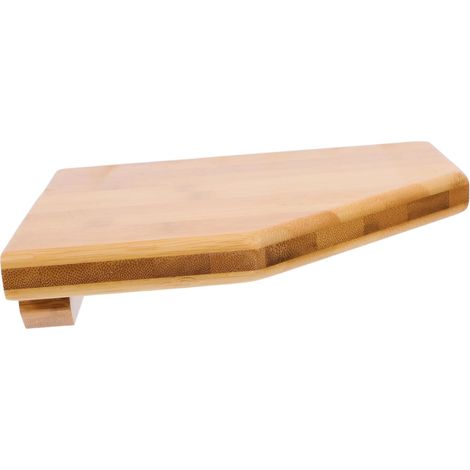 Étagère Angle Murale Rustique Étagère Murale Organisateur de Rangement pour Intérieur Salle de Bain et Cuisine (1/5)