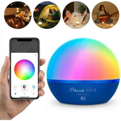 Lampada blu Olight Obulb Pro S, 240 lm, 156 ore di autonomia, 1650 mAh. (1/5)