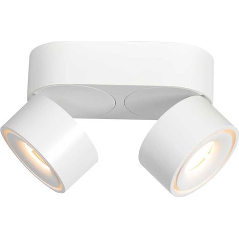 Foco - blanco - Fez Black - plástico metal - foco de superficie - (1/4)