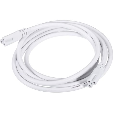 T5 T8 LED Tube Connecteur Rond Câble 150CM Femelle à Femelle (1/5)