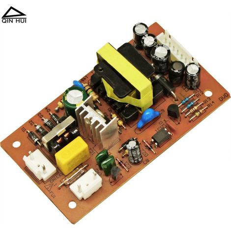 Power supply board for VCD/EVD/DVD player, ±12V/+5V, universal power supply board for original DVD player. (1/5)
