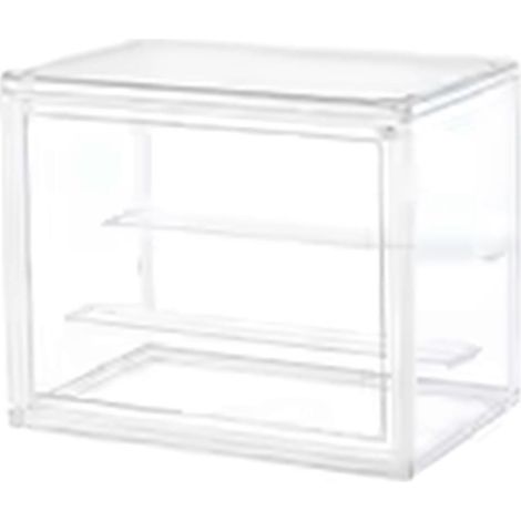 Organisateur miniature transparent haute définition de grande capacité pour figurines de collection et jouets en boîte surprise (1 pièce). (1/5)