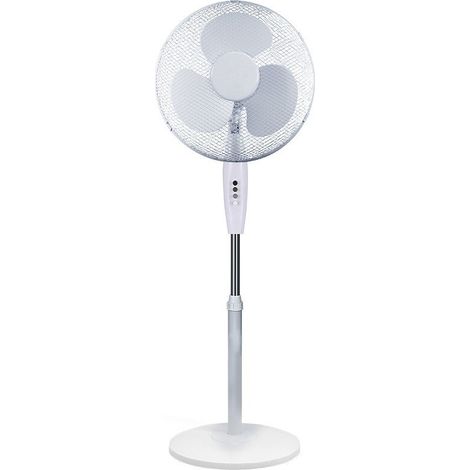 Ventilateur sur Pied Oscillant – Grande Puissance – Base Cruciforme Démontable – 220V – Idéal pour Salon et Chambre – Flux d'Air Généreux