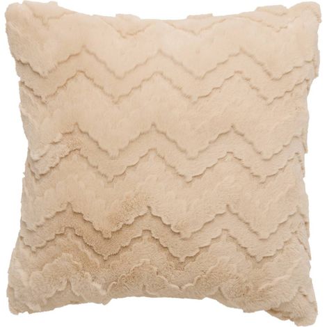 Kissen Nalia, quadratisch, 45 x 45 cm, beige - Atmosphera créateur d'intérieur (1/3)