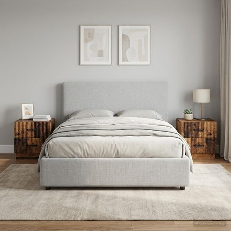 vidaXL Bedside Cabinet 2 pcs Old Wood 43 x 34.5 x 44.5 cm (1/5)