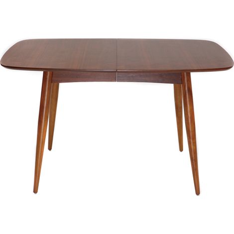 Tavolo da pranzo allungabile noce naturale L130-160 cm NORDECO