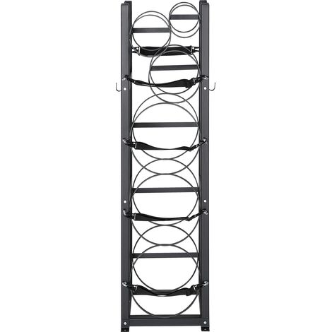 Mophorn-Kältemitteltankgestell – für 3 x 30 lbs und 3 kleine Flaschentanks, 12,79 x 12,99 x 47,12 Zoll, Flaschenhalter für Freon, Gase, Sauerstoff, Stickstoff (1/5)