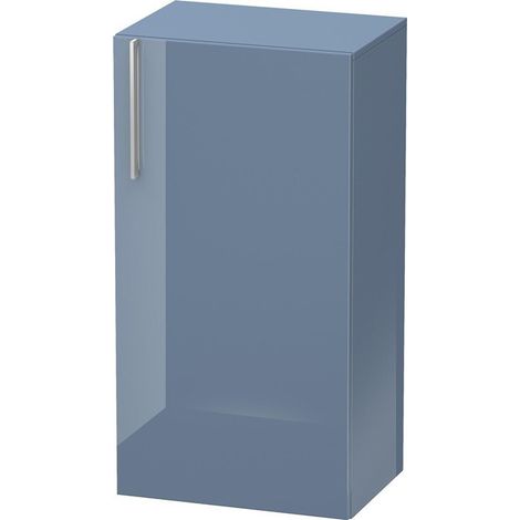 Armadio mezzo alto Duravit Vero, 1156, cerniera dell'anta a destra, 500mm, Colore (anteriore/corpo): Laccato lucido blu pietra - VE1156R4747