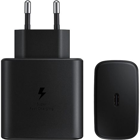 Chargeur 45W Super Charge Rapide pour Samsung Galaxy S24+,S24 Ultra,S23+,S23 Ultra, S22,S21,Note20,A54,A53,Z Fold5,Flip5,Fold4, Flip4,Tab S8 Ultra,Prise Secteur USB C Adapteur