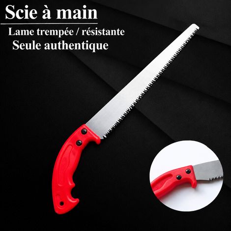 Scie d'élagage manuelle scie pour arbres fruitiers QHS250C lame 250 mm droite pour jardinage 200 g – Livraison gratuite (1/5)