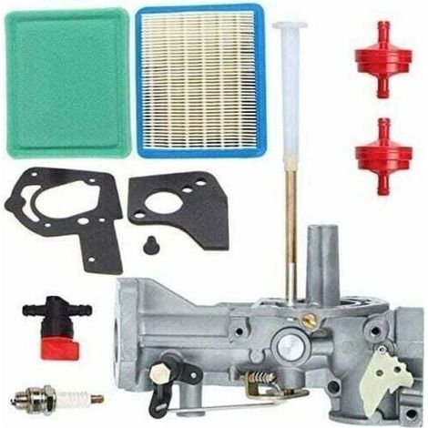 Carburateur de rechange pour moteurs Briggs & Stratton – Compatible avec modèles 5HP – Kit complet avec joints et filtres (1/4)