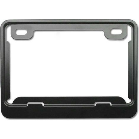 Cadre de plaque d'immatriculation pour moto, cache-plaque universel pour voiture, support de plaque d'immatriculation polyvalent (1/5)