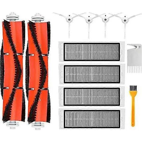 Ersatzteilsets für Xiaomi Roborock Roboter S50 S55 Staubsauger: Filter, Seitenbürste, Walzenbürste