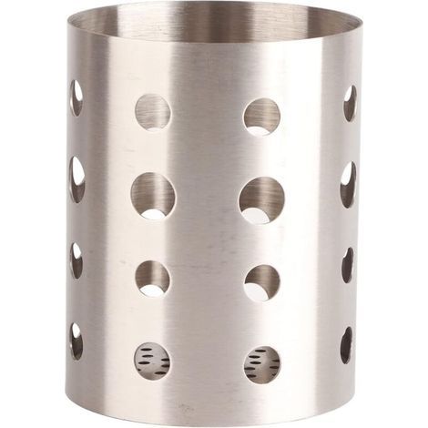 CSPARCV 1 pz Scolaposate in acciaio inox Portautensili da cucina Cestini portaposate Organizzatori Rotondo Portaoggetti per Cucchiai, Coltelli, Forchette Regalo di Natale per Donne M (1/4)
