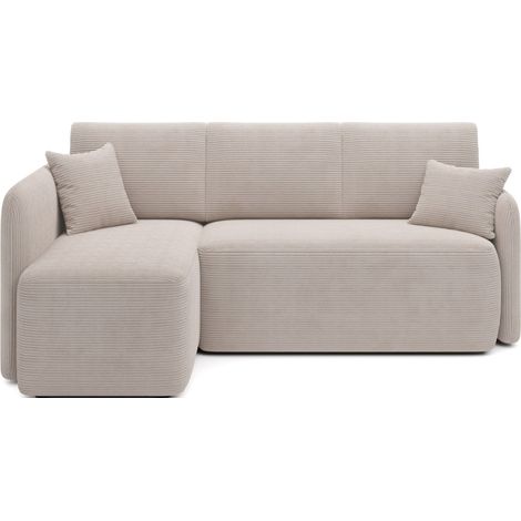 Sofá de esquina colección HEDSON en color beige (1/5)