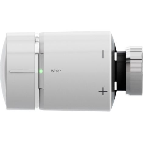 Schneider Electric – Robinet thermostatique connecté Wiser 51 mm – Plage de température 5-30 °C – Technologie Zigbee 3.0 – Installation sans outil (1/10)
