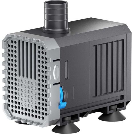 Pompe pour bassin 500 l/h – Débit max. 500 l/h – Consommation 7 W – Hauteur de refoulement 0,9 m – Câble 10 m – Écumeur pour étang (1/4)
