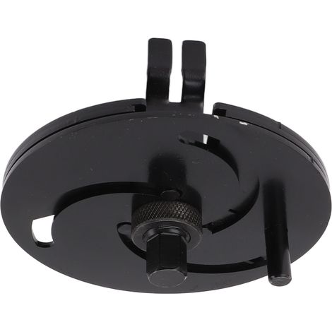Clé à molette réglable à 3 mâchoires, ronde, en acier, pour une meilleure prise en main et le serrage du bouchon du réservoir de carburant des voitures. (1/5)