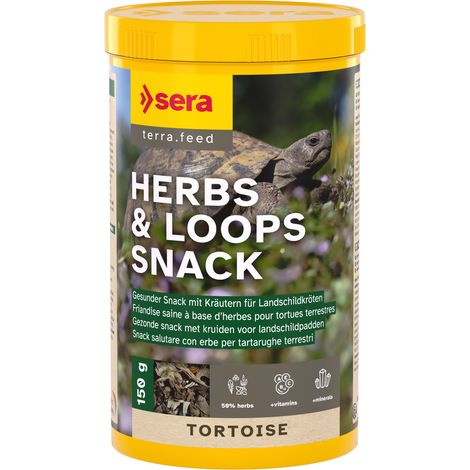 Sera Schildkrötenfutter Herbs'n'Loops 1 L