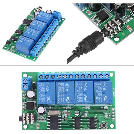 Die Relaisbefehle des 4-Kanal-DTMF-Audiodecoders AD22B04 können für das Fernbedienungsmodul modifiziert werden. (1/5)