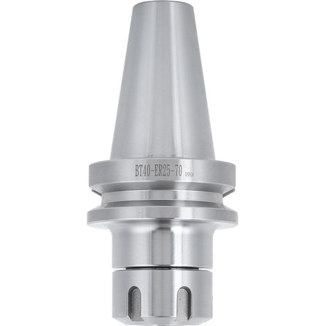 Porte-outil à pince BT40‑ER25‑70 en acier allié 40cr pour tours CNC et fraiseuses