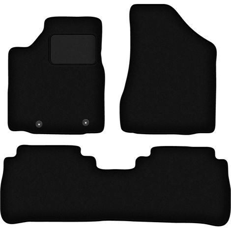 Alfombrillas de terciopelo negro para Nissan Murano Z50 SUV (2003-2008) (1/5)