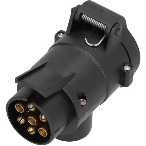 Adaptateur de prise de remorque ue 12V, étanche, 7 à 13 broches, Interface de camion, connecteur de prise de cordon d'alimentation RV (1/5)