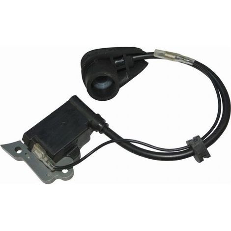 Bobine d'allumage haute tension Makita Dolmar EM2600 EM2600U Pièce d'origine constructeur (OEM) de qualité supérieure, référence J501320590 Compatible avec les tondeuses à gazon Makita EM2600 et EM2