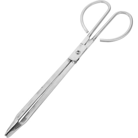 Grille de cheminée extérieure Carpenter Long 36 cm en acier inoxydable antidérapant pour barbecue et torche à charbon pour feu de camp (1/5)