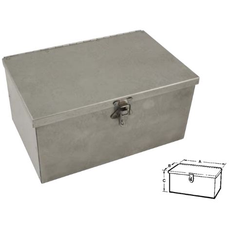 Cassetta porta-attrezzi lamiera 500x250x250 mm trattori vari 61863 Cermag