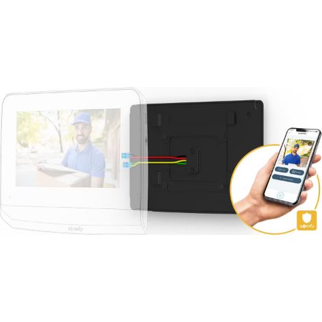 Somfy – Module de connectivité pour visiophone V350 V500 Pro – Connectivité avancée pour visiophones – Compatible avec systèmes domotiques