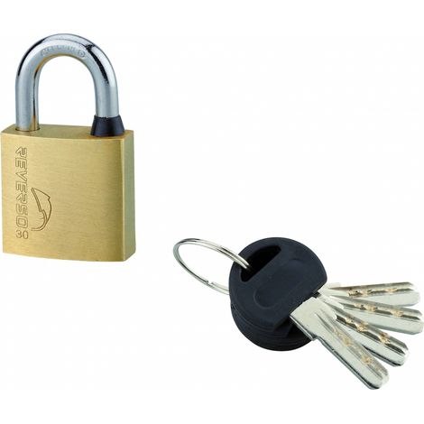 Lucchetto REVERSO 30 mm, 4 chiavi reversibili – THIRARD (1/2)