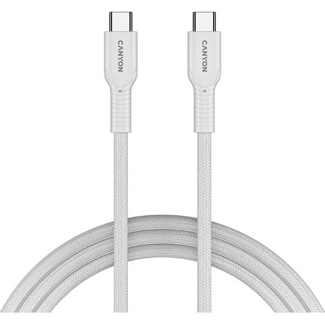 Cavo intrecciato Canyon OnWire 60CL C-C 60W 1m bianco (1/4)
