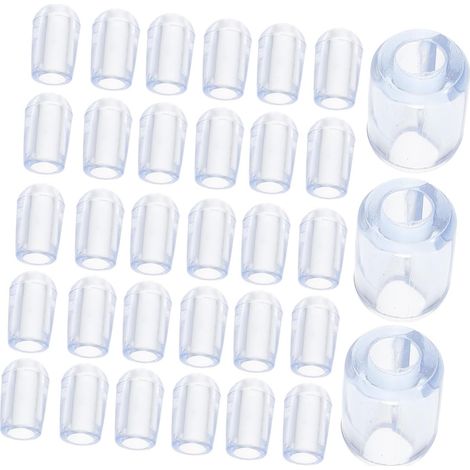 Protections grilles d'évier Veemoon PVC transparent 80 pièces (1/5)
