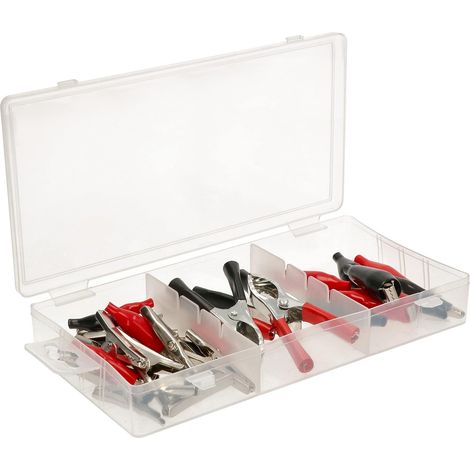 KOTARBAU Lot de 28 pinces crocodiles et bornes de batterie (1/5)