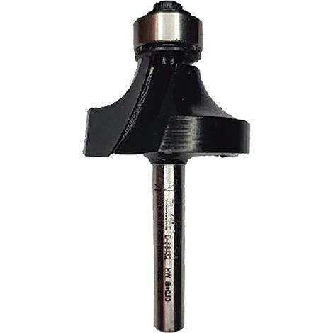 D-68395 Fresa arrotondatrice con cuscinetto, 19 x 6 x 3,2 mm