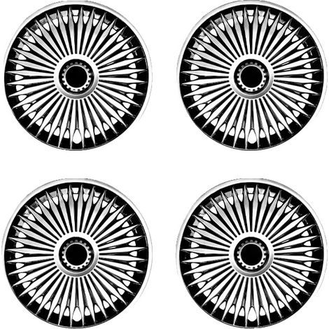 Capuchon de moyeu de roue de voiture, couverture complète, accessoires automobiles (1/2)