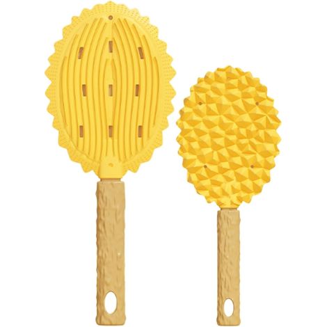 Brosse douce pour chat avec points de massage pour chats à poils longs (1/3)
