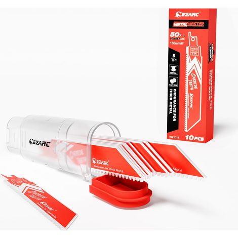 Lames de scie alternative en carbure Endurance pour métal épais, fonte, acier allié 150mm 8TPI (1/5)