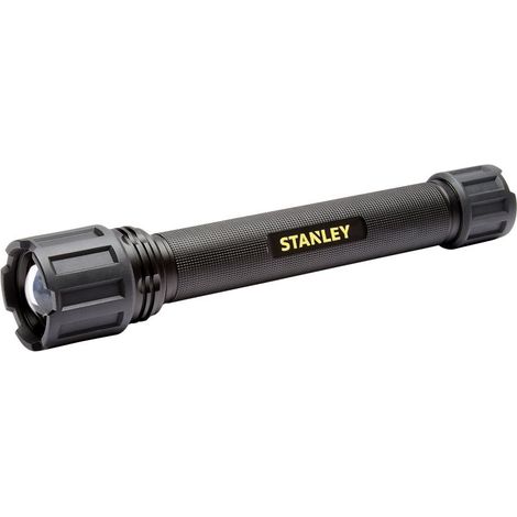 Stanley Black Hand Torch 800lm 6000k LED 7 Watt Flashlight with Adjustable Beam (1/5)