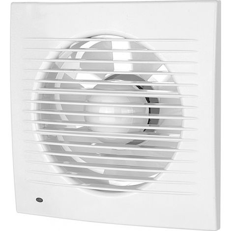 FABRILAMP 170861501 Soleas Aspiratore Bagno 15w 21x21x8 cm Quadrato Bianco Per Tubi 15cm