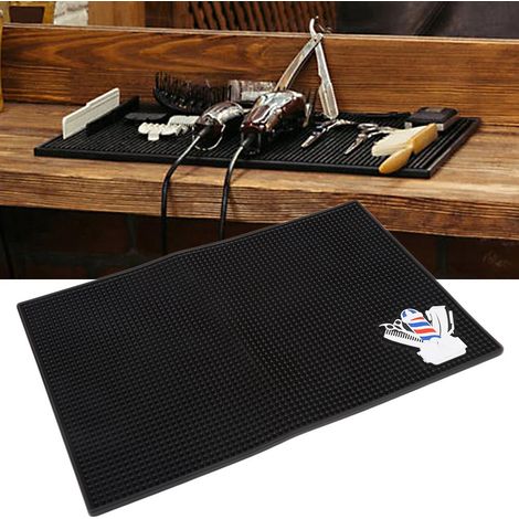 Tapis Anti-Dérapant pour Fauteuil de Coiffeur - Coussin Confort Salon de Barbier (1/5)