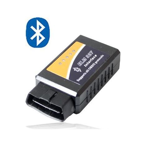 Outil diagnostic OBD2 - HIGH-TECH PLACE - ELM327 - Bluetooth - Sans-fil - Pour véhicules OBD2