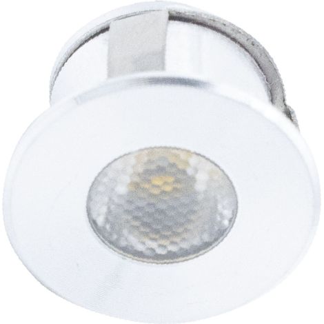 Siro Led Einbaustrahler SL-Mono Mini08, ansteuer- und dimmbar, 4000K neutralweiß, alufarbig, 24 V/DC (1/5)