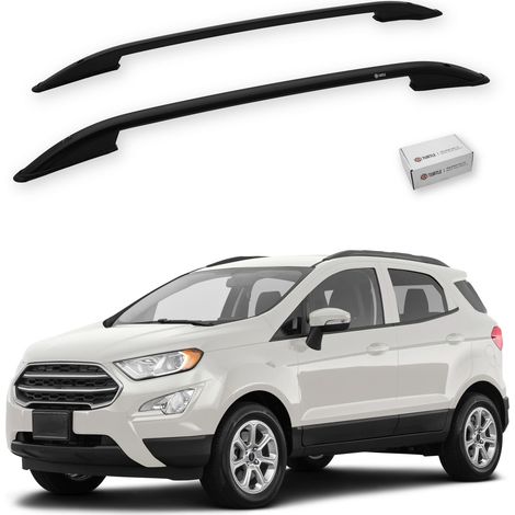 TURTLE kompatibel mit Ford Ecosport 2013-2025 Dachreling Crown Schwarz (1/5)
