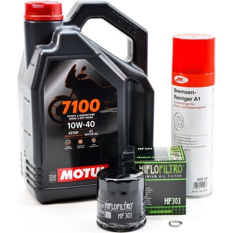 Kit Entretien Vidange Standard pour YAMAHA FZR 600 de 1989 à 1995 - MOTUL 7100 10W40 4L